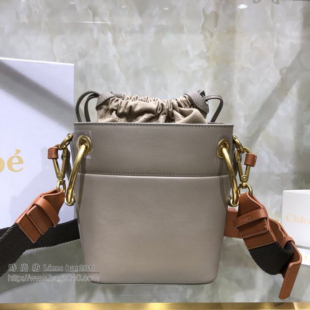 Chloe女包 克洛伊經典Roy抽繩圓環小號水桶包 Chole手提肩背斜挎包  jjh1321